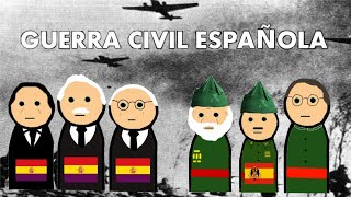 La Guerra Civil Española En Resumen [upl. by Llemaj]