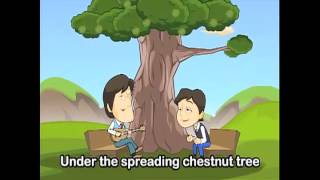 신나는 영어동요  Under The Spreading Chestnut Tree [upl. by Talbert]