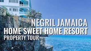 Home Sweet Home Resort Property Tour NEGRIL JAMAICA 4K [upl. by Akimik]