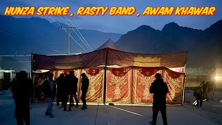 Hunza StrikesRasty BandAwam Khawar [upl. by Dayle]