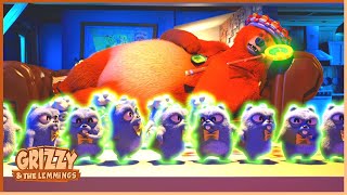 In the Service of His Majesty  Grizzy amp the lemmings Clip  🐻🐹 Cartoon for Kids [upl. by Gathers947]