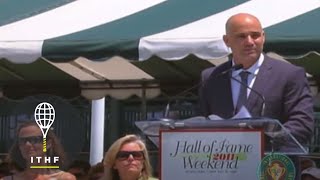 2011 Hall of Fame Induction Speech  Andre Agassi [upl. by Rebba]