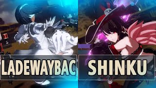 GBVSR🔥Ladewaybac 2B Vs Shinku Beatrix🔥 High Level Gameplay [upl. by Yrotciv]