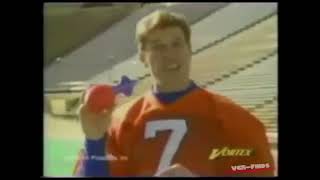 1990s Nerf Vartex Megaflex Football with John Elway Commercial  shorts 352 [upl. by Nyar]