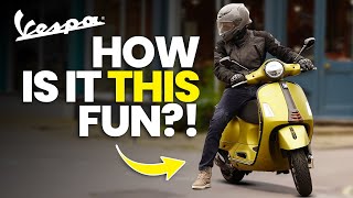 Vespa GTS300 Supersport HOW IS IT THIS FUN [upl. by Paapanen959]