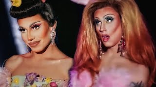 Jorgeous vs Orion Story  quotMy Head And My Heartquot  Lip Sync  Elimination  Drag Race S14 E5 [upl. by Aneeres]