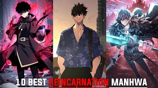 Top 10 Best Manhwa with Reincarnation Themes  Expert Recommendations [upl. by Kacey]