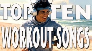 Top 10 Workout Songs 2 Guys 2 Weights [upl. by Ranit]