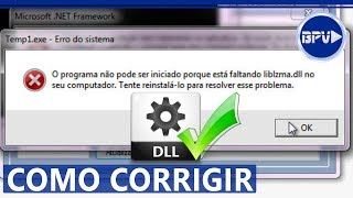 Como Resolver TODOS ERROS de DLL do seu PC Windows [upl. by Geoff]