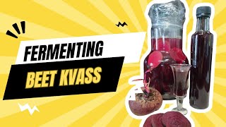 Beet Kvass Recipe [upl. by Ynomrah]