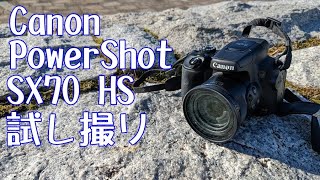 Canon PowerShot SX70 HS 試し撮り [upl. by Terrell808]