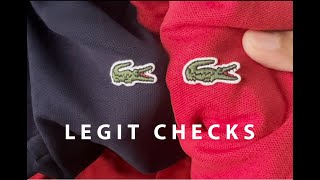 Lacoste Legit checks para sure ka sa bibilhin mo [upl. by Langham277]