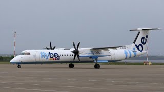 Infinite Flight  Flybe Bombardier Dash8 Q400 Landing  Southampton Airport  Infinite Flights [upl. by Ellebana902]