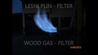 Wood gas filter tar  Lesni plin filter katran [upl. by Assi]