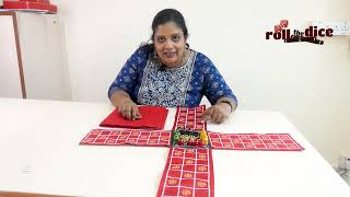 How to play Chausar Pachisi  Kannada [upl. by Goldfarb]