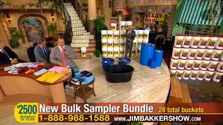 End Times Phony Jim Bakker Wants To Sell You Food To Survive The Apocalypse [upl. by Notaes]