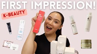 🌸 KBeauty Skin Care First Impressions  testar massa ny koreans hudvård [upl. by Nosyla]