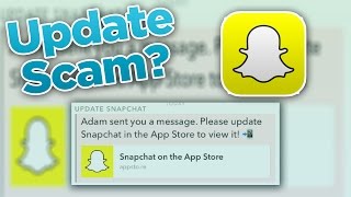 Be Aware Of This Snapchat Scam  Snapchat Update Hack  Weird Snapchat Messages  Opening Snapchats [upl. by Carmelo]