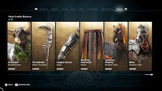 1500 Orichalcum Ore spent at Oikos of the Olympians  Assassins Creed Odyssey [upl. by Yllib743]