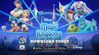 Disney Magic Kingdoms Official Launch Trailer [upl. by Erdei]