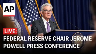 LIVE Federal Reserve Chair Jerome Powell press conference after Open Market Committee meetings [upl. by Nagaek]