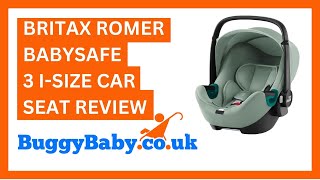 How to install and use the BritaxRömer MaxSafe Pro rear facing car seat [upl. by Plunkett]