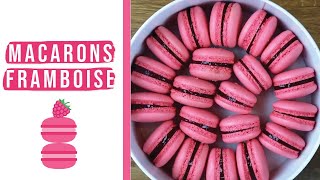 RECETTE MACARONS FRAMBOISE [upl. by Henning]