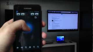 Samsung Browser Share Samsung Galaxy SIII [upl. by Alyac]