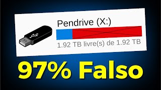 SEU PENDRIVE É FALSO Isso é PIOR do que você pensa [upl. by Dlorej]