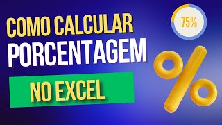 COMO CALCULAR PORCENTAGEM NO EXCEL [upl. by Oberon715]