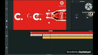 Coca cola logo 2013 KineMaster remake Speedrun be like timatarasov4583 [upl. by Inobe]