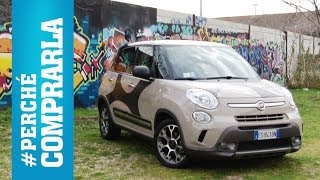 Fiat 500L Trekking  Perché comprarla e perché no [upl. by Aneerol]