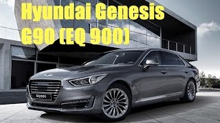 Hyundai Genesis G90 EQ900 2016  Interior And Price [upl. by Ruenhcs]