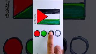 رسمت أعلام الدول العربية كلها💪😁منى بتلون الاعلام😍صوتولنا اول كومنت رسم palestine makeuptutorial [upl. by Stutsman418]