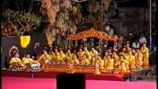 Balinese Gamelan  Kebyar style Bali Arts Festival 1997 [upl. by Ganley608]