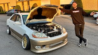 JZX110 INSANE Transformation Most SLEPT ON JDM car [upl. by Egwan882]