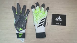 Adidas Goalkeeper Gloves Predator Pro Hybrid URG 20 Crazyrush [upl. by Intruoc81]