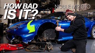 How bad is our salvage Noble M12 GTO – will it even start Part 2 [upl. by Patsis298]