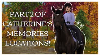 All Locations Of Part Two Of Catherines Memories  Star Stable Online [upl. by Gnolb]