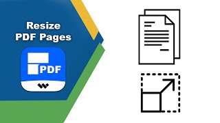 How to resize pages in a pdf file and save them in Wondershare PDFelement [upl. by Sinnek]