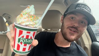 Rita’s Nerds Grape Ice Review [upl. by Aer]