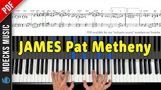 How to Play quotJamesquot Pat Metheny amp Lyle Mays Piano version jazzpianolessons jazzpiano [upl. by Aya726]