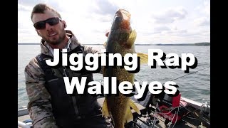 My Favorite Walleye Lure  Jigging Rap Tips [upl. by Naples]