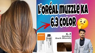 I Tried The LOréal 63 Golden Dark Blonde Hair Dye [upl. by Elleneg]