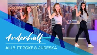 Anderhalf Dans clean  Ali B feat Poke amp Judeska  Easy Dance Video  Baile  Choreo  Zumba [upl. by Ewens]