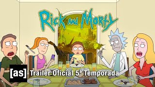 TRAILER DA 5ª TEMPORADA DE RICK AND MORTY [upl. by Llehsam336]