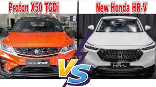 2022 Honda HRV vs 2022 Proton X50 Flagship [upl. by Oram]