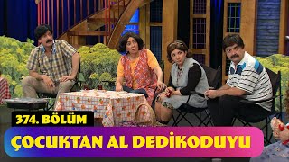 Çocuktan Al Dedikoduyu  374 Bölüm Güldür Güldür Show [upl. by Kcirddet]