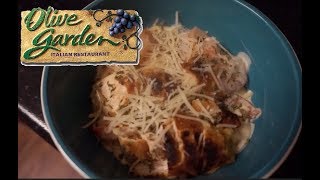 THE BEST OLIVE GARDEN CHICKEN AND SHRIMP CARBONARA RECIPE [upl. by Uliram180]