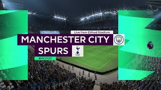 MAN CITY VS TOTTENHAM MATCH HIGHLIGHTS EPL [upl. by Odrick]